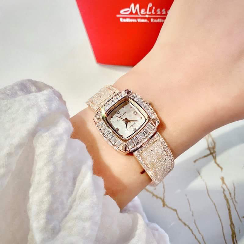 Đồng Hồ Nữ Melissa Case 24mm Chống Nước 30m
