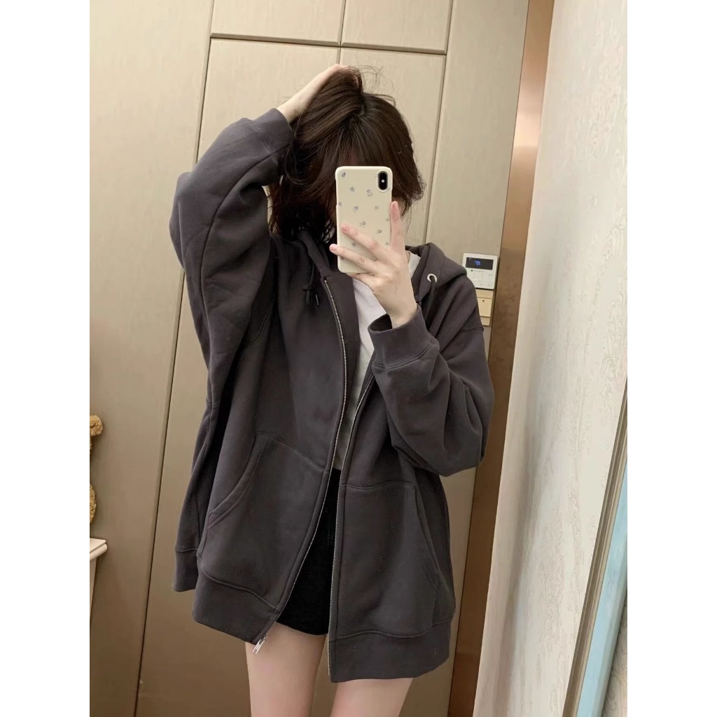 Áo Khoác Hoodie - Áo khoác mùa đông , Phong cách Hàn Quốc áo thun học sinh,sinh viên dài tay đơn giản - gin62.store