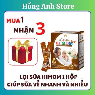 Lợi sữa Hi Mom chính hãng- giúp tăng tiết sữa, mát sữa, thông tắc tia sữa