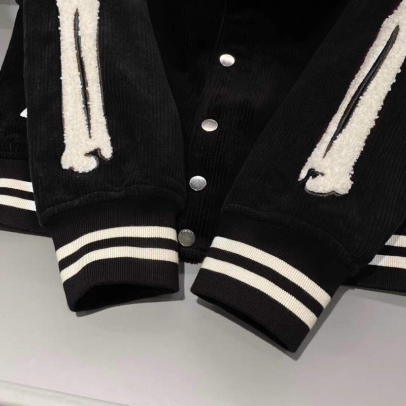 Áo khoác amiri likeuauu nhung tay xương -7923