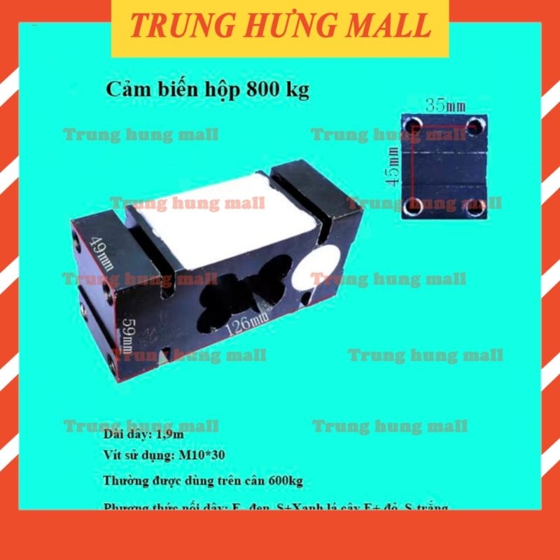 Cảm biến cân điện tử, Loadcell 200kg,  350kg, 400kg,  700kg, 750kg, 800kg