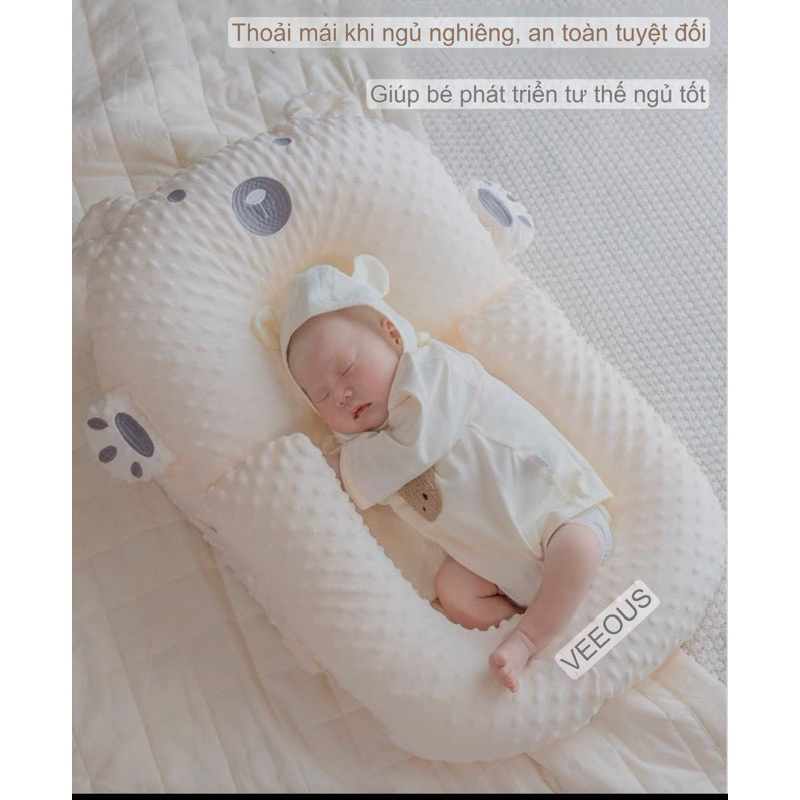 Gối chống trào đa năng cho bé sơ sinh
