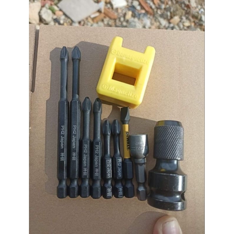 Đầu chuyển Bulong 1/2 sang bắn vít cao cấp có khóa