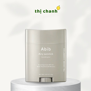 Thanh lăn chống nắng Abib Airy Sunstick Smoothing Bar SPF50+ 23g