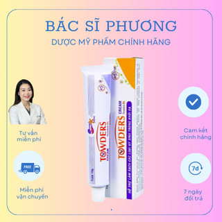 Kem làm sạch các loại ký sinh trùng khỏi da TOWDERS CREAM 15g