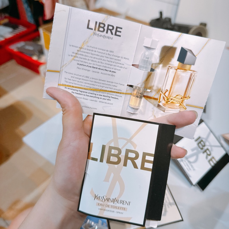 Mẫu thử Vial nước hoa Libre Ysl thơm sang cực kì