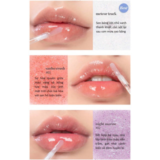 (BILL HÀN) Son Tint Bóng ROMAND Glasting Water Gloss 4.3g