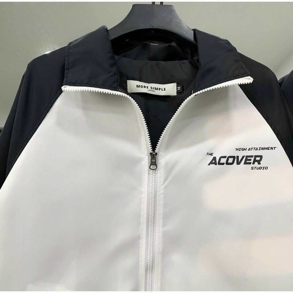 Áo khoác gió ACOVER free size khoác dù 1lớp chống nước in trước sau siêu hot có ảnh thật