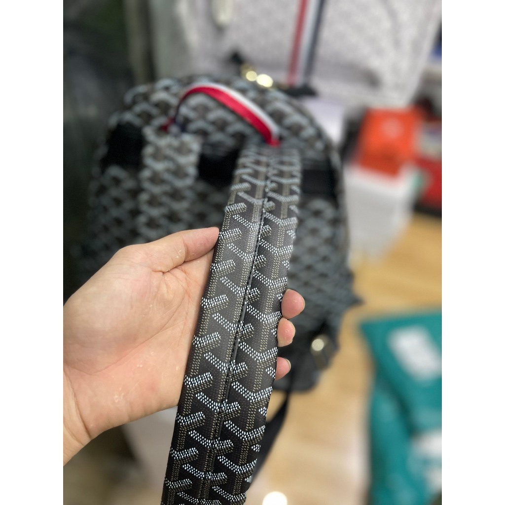 Balo thời trang Edmond Masion ss2 full phụ kiện tặng kèm ví da balo vạch thom