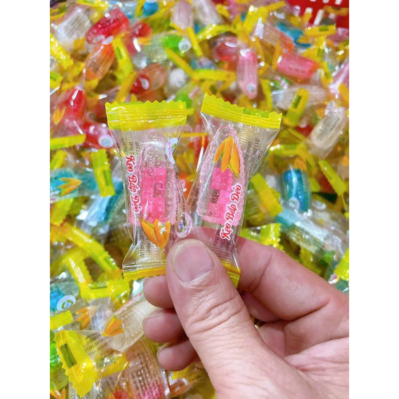 Kẹo dẻo bắp có nhân mix vị 500G