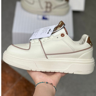 Giày MLB CkunKy Monogram White Brown Lai Au Sc  Full Box