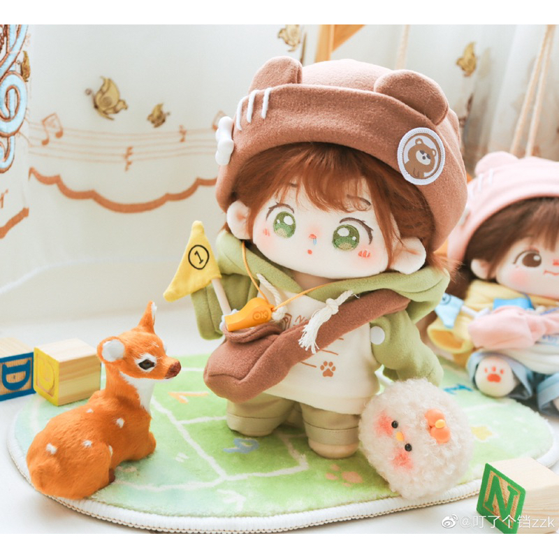 Set Đội trưởng cho doll 20cm