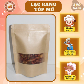 Lạc rang tóp mỡ đặc sản Nam Định, Đậu Phộng Rang Tóp Mỡ Cực Ngon