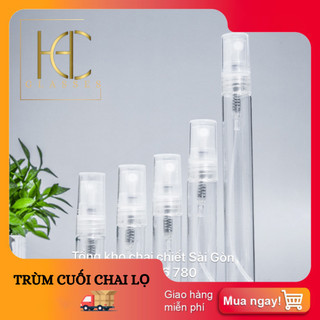 Combo 10 Bình Xịt phun sương, chai chiết nước hoa 2ml, lọ chiết nước hoa mini