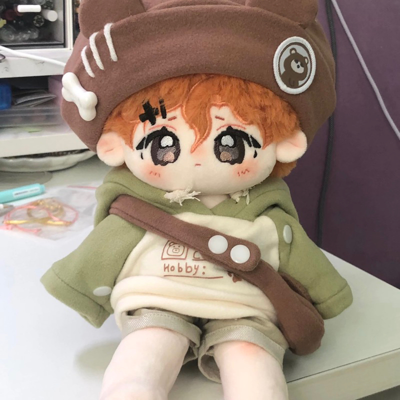 Set Đội trưởng cho doll 20cm