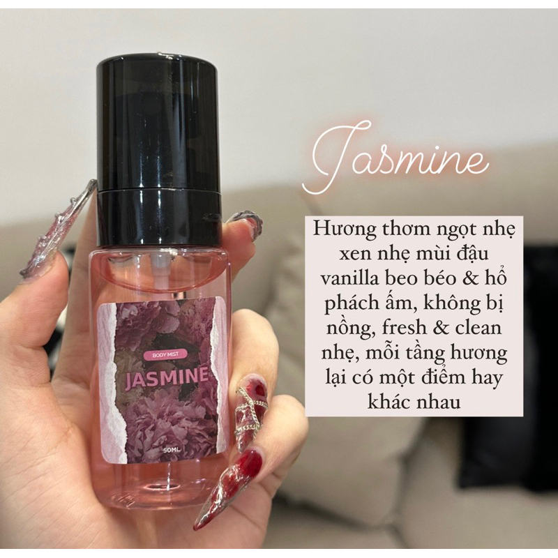 ‼️MẪU MỚI BODY MIST 60ML Độ lưu hương 2-4 tiếng