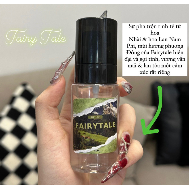 ‼️MẪU MỚI BODY MIST 60ML Độ lưu hương 2-4 tiếng