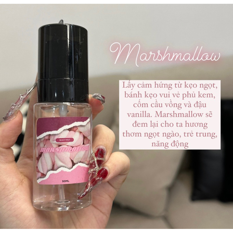 ‼️MẪU MỚI BODY MIST 60ML Độ lưu hương 2-4 tiếng
