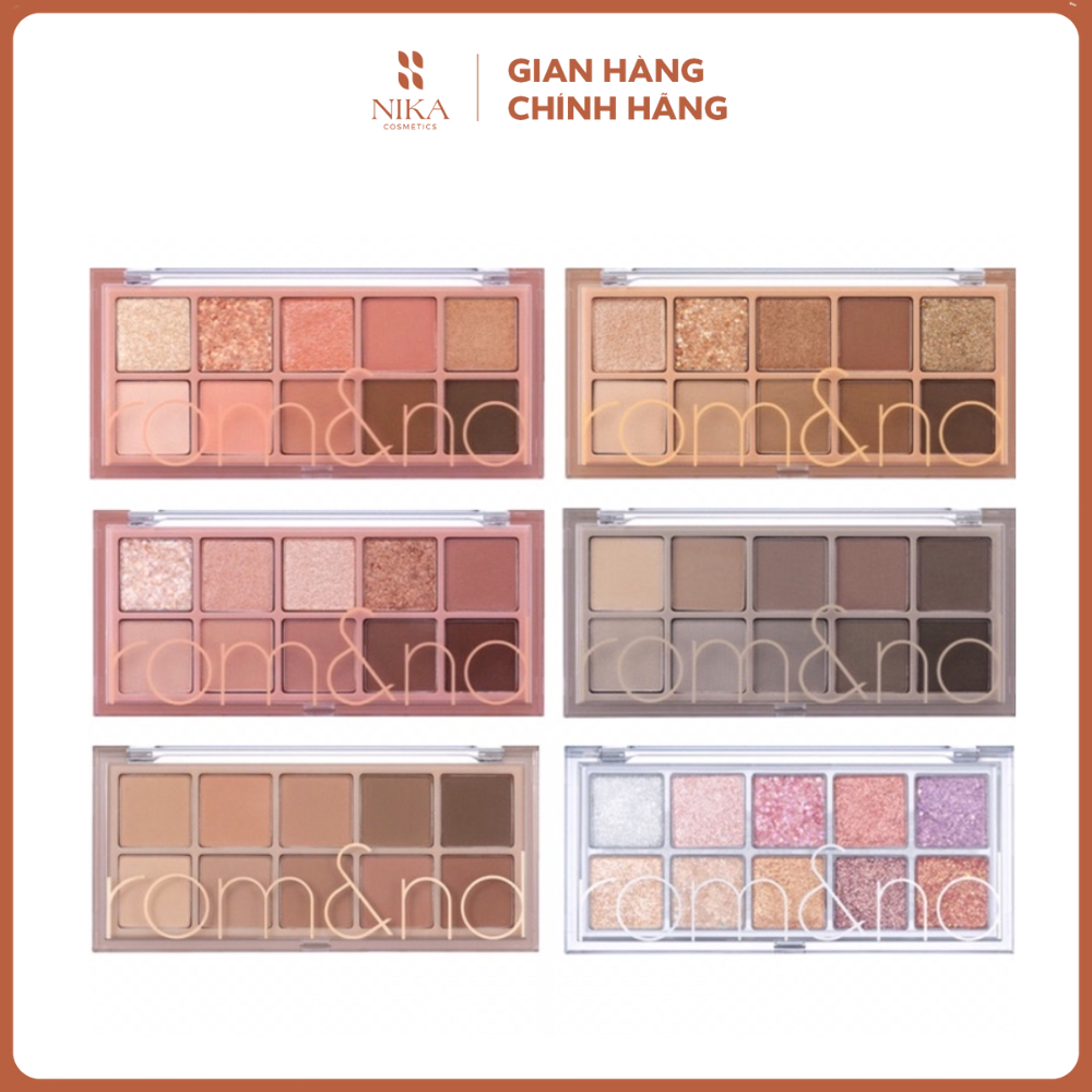 Bảng Phấn Mắt Romand Better Than Palette 10 Ô [Nika Cosmetics]