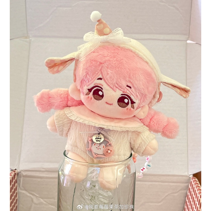 Set Thỏ xuân cho doll 10cm