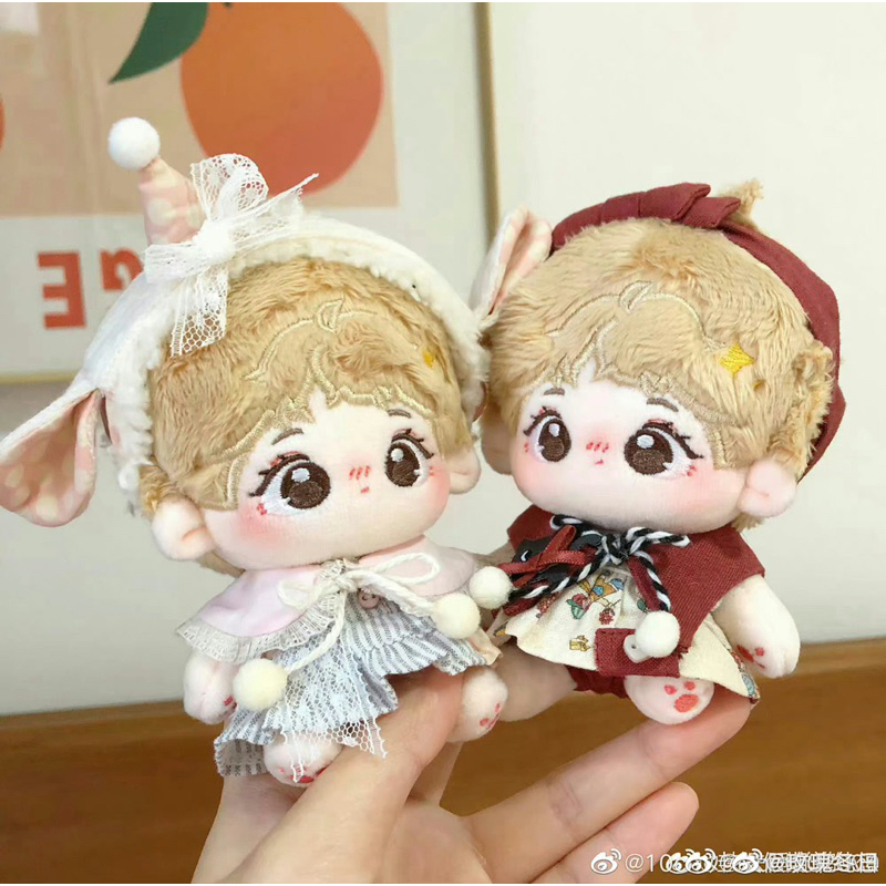 Set Thỏ xuân cho doll 10cm