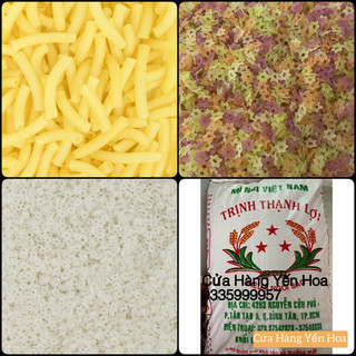 Sỉ 10Kg Nui Vàng Dài / Nui Sao Trắng / Nui Sao Rau Củ