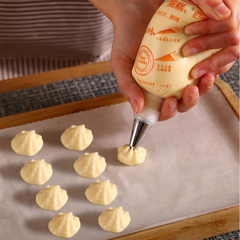 Túi Bắt Kem Nilon Sần Master Set 100c)  3 Size Dùng Trang Trí Bánh Kem