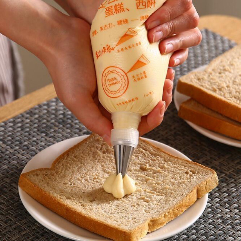 Túi Bắt Kem Nilon Sần Master Set 100c)  3 Size Dùng Trang Trí Bánh Kem