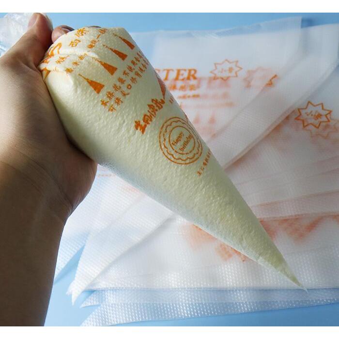 Túi Bắt Kem Nilon Sần Master Set 100c)  3 Size Dùng Trang Trí Bánh Kem