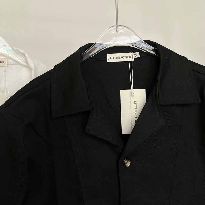 Sơmi tay ngắn kaki cotton by LITTLEBROTHER form rộng