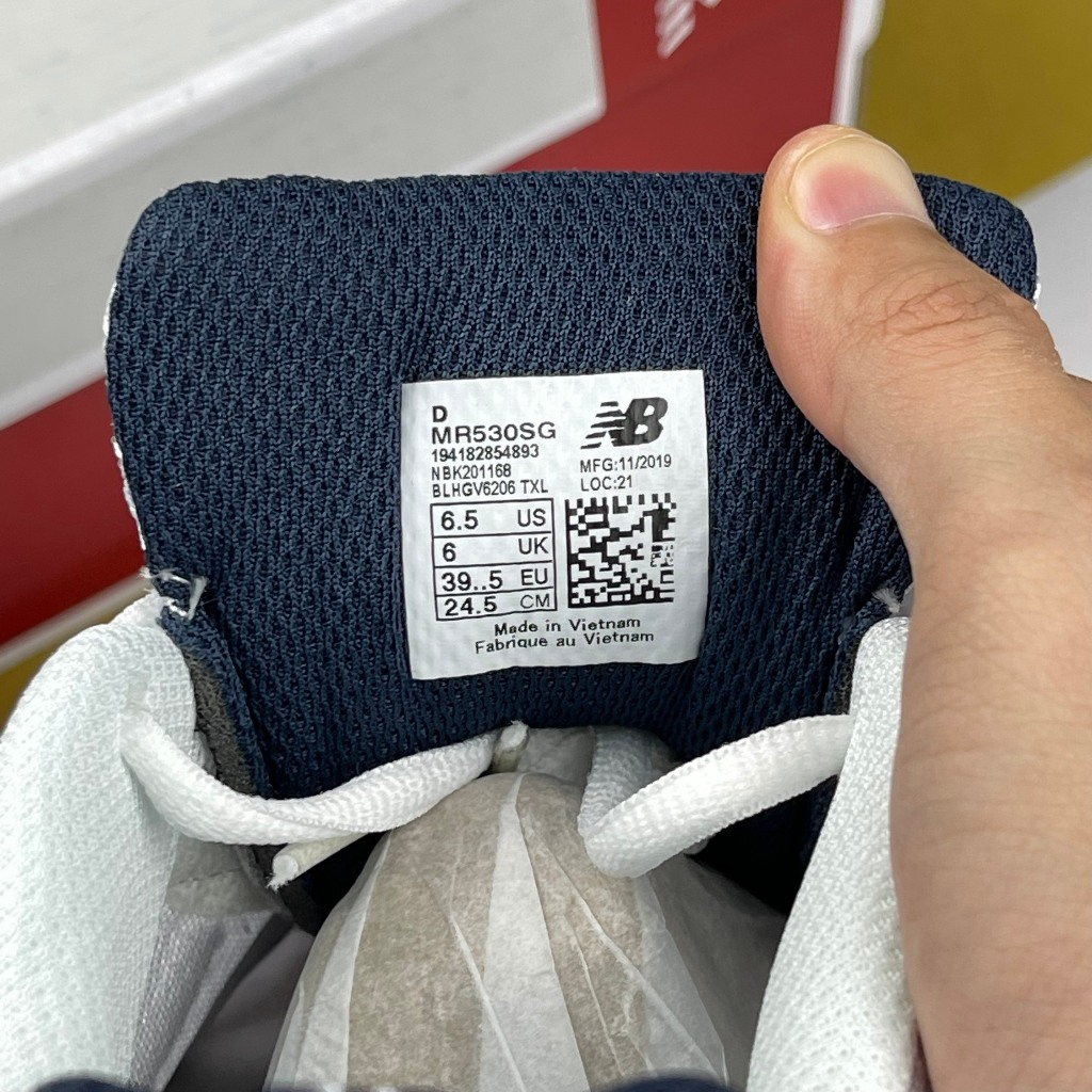 Giày New Balance 530 Retro Running Navy, NB 530 Xanh Than - Than.Shoes