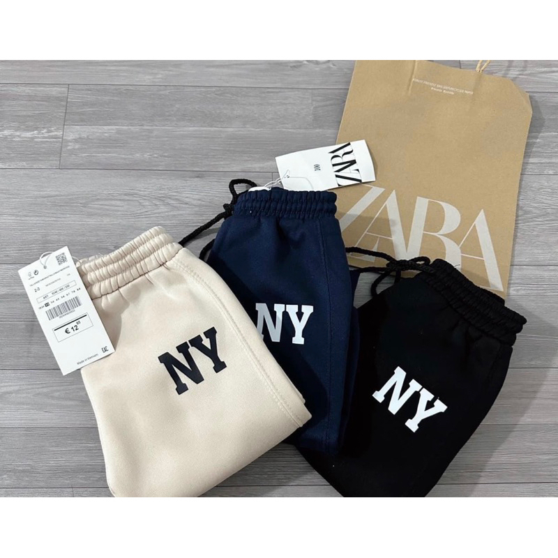 SÉT 3 QUẦN NỈ BÔNG N.Y CHO BÉ