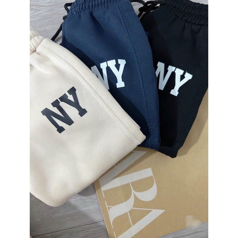 SÉT 3 QUẦN NỈ BÔNG N.Y CHO BÉ