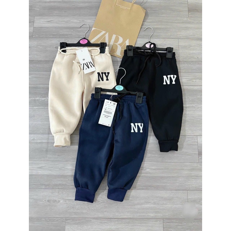 SÉT 3 QUẦN NỈ BÔNG N.Y CHO BÉ