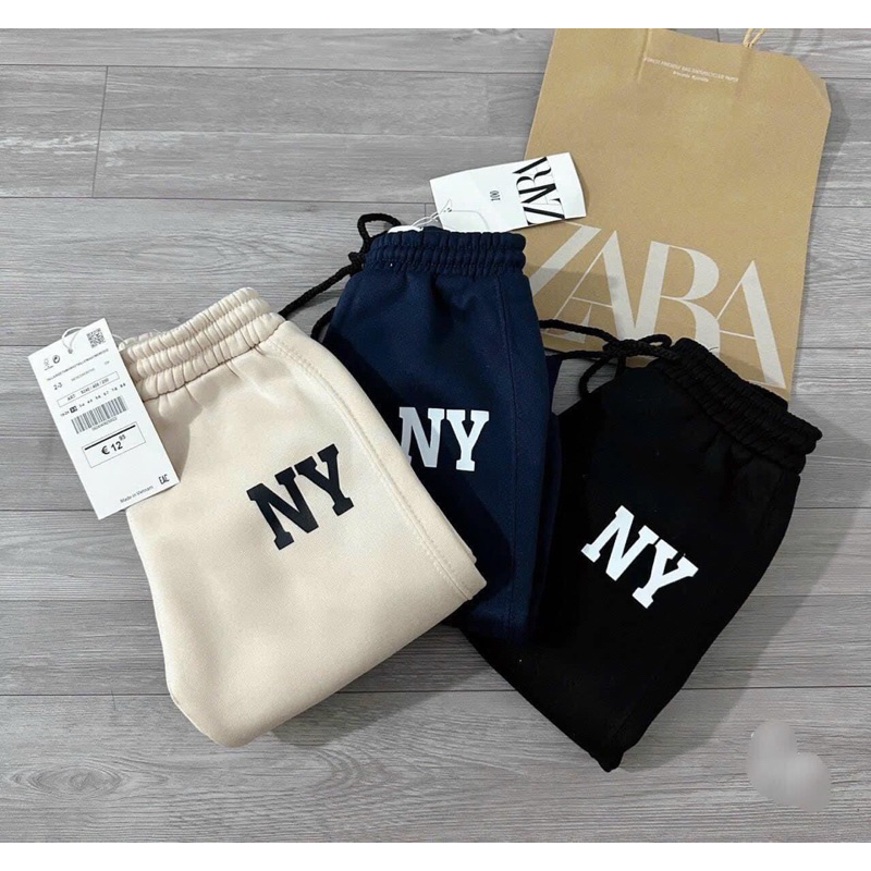 SÉT 3 QUẦN NỈ BÔNG N.Y CHO BÉ