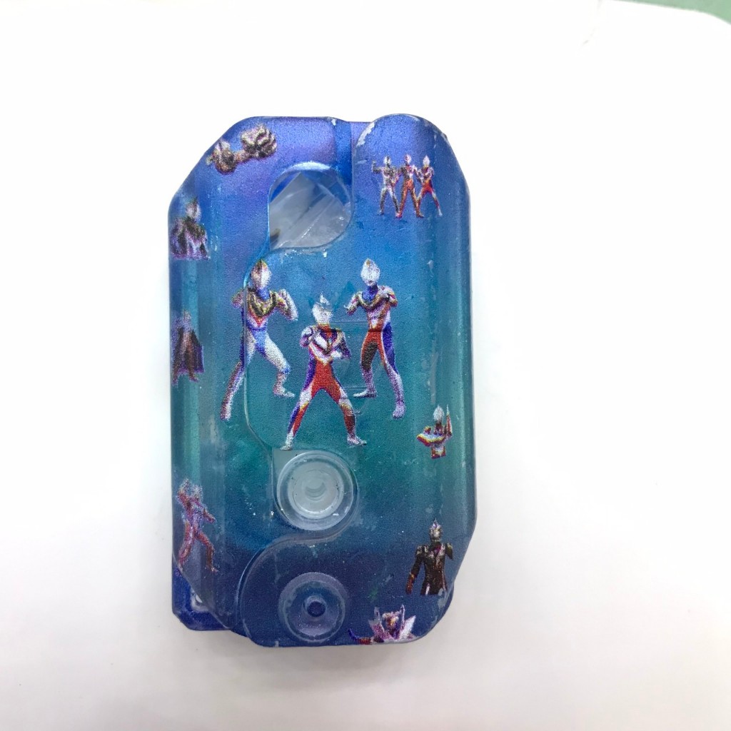 Dao vô tri in hình có đèn nhấp nháy 7 màu, Dao Hoạt Hình Đồ Chơi Giảm Căng Thẳng nhựa, loại ngắn