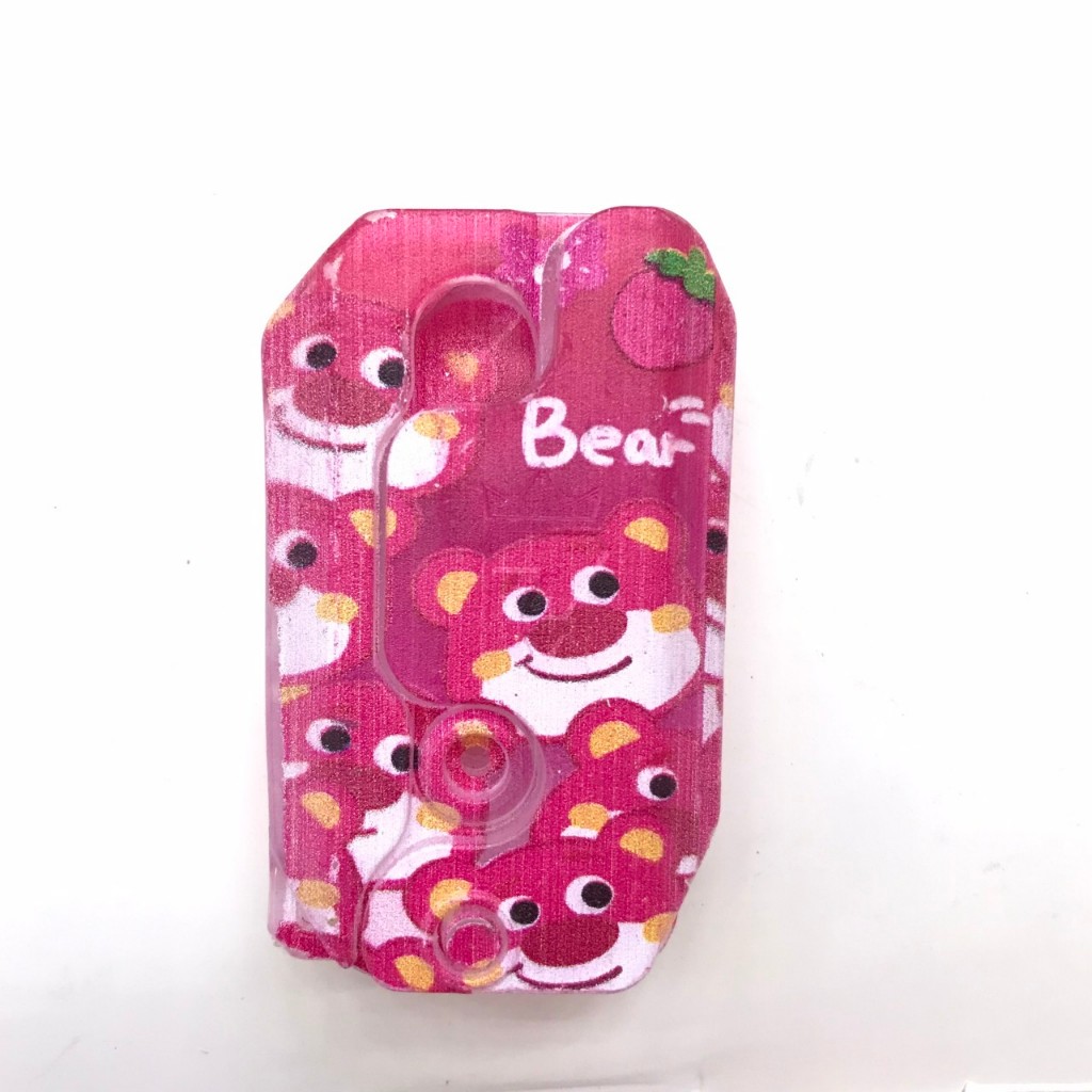 Dao vô tri in hình có đèn nhấp nháy 7 màu, Dao Hoạt Hình Đồ Chơi Giảm Căng Thẳng nhựa, loại ngắn