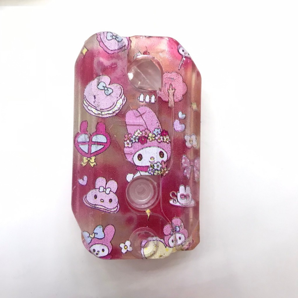 Dao vô tri in hình có đèn nhấp nháy 7 màu, Dao Hoạt Hình Đồ Chơi Giảm Căng Thẳng nhựa, loại ngắn