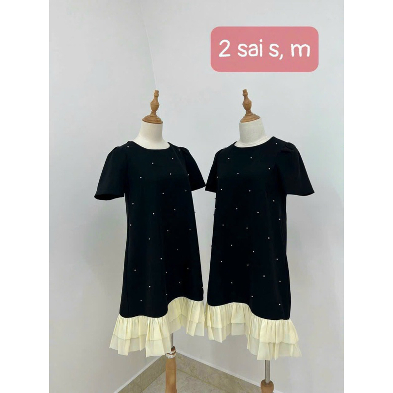 H8 Váy tuyết mưa đính đinh tà bèo siêu phẩm