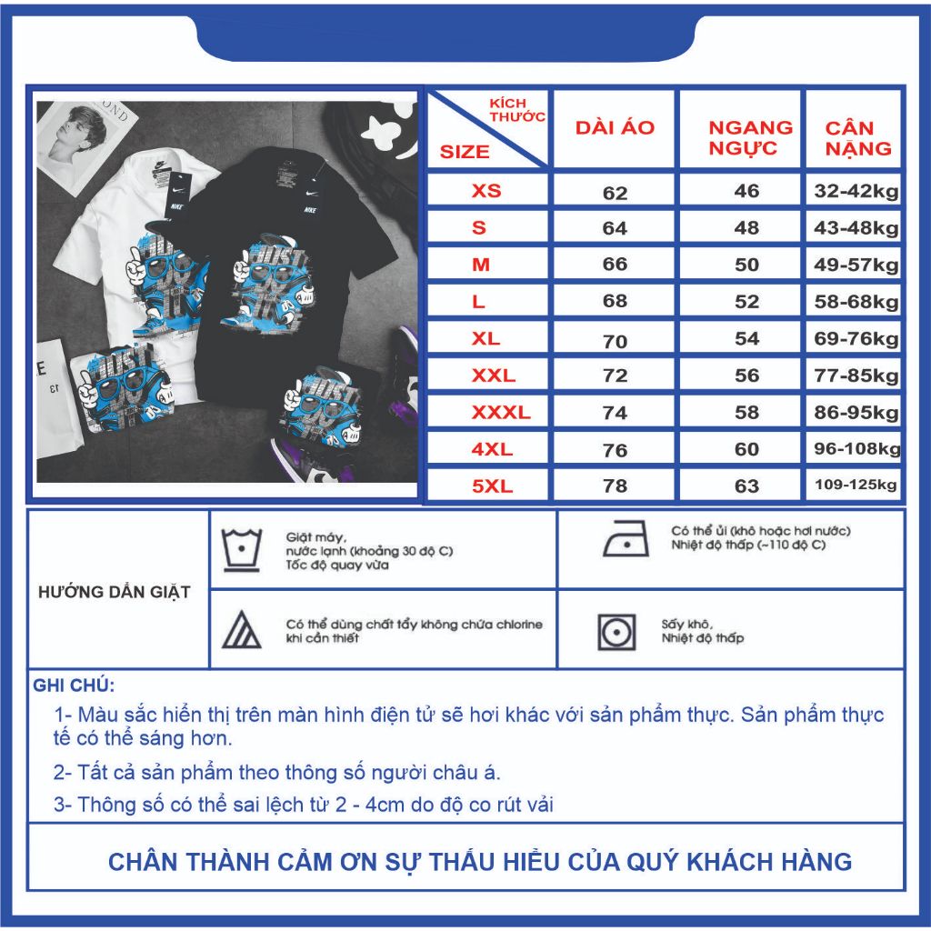 Áo Phông Nam Nữ VNXK 100% Cotton Cổ Tròn Tay Ngắn Mềm Mát, Thoáng Mát, Thấm Hút Mồ Hôi Tốt