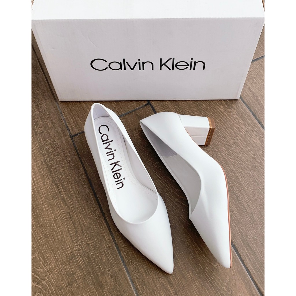 Giày Da Cao Gót Mũi Nhọn Phong Cách Thời Trang