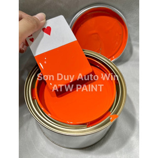 Màu cam cơ bản 2k - sơn ô tô xe máy lon 1kg code d41