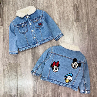 Áo jean zara lót lông xuất dư xịn
