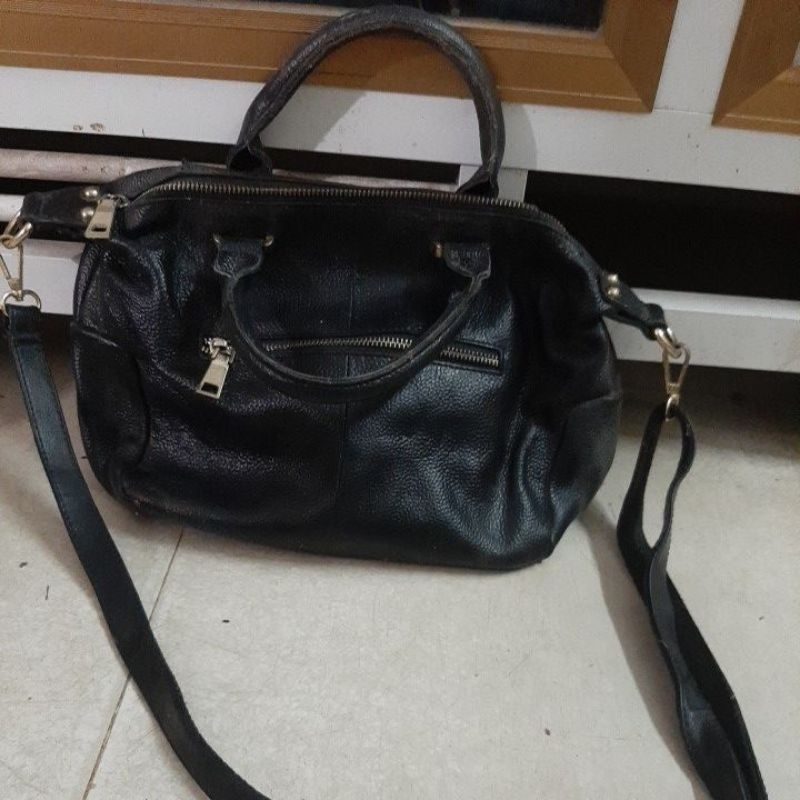 Túi xách si tuyển màu đen