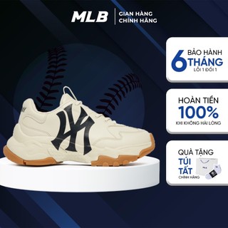 [ FULLBOX HIDDENTAG ] Giày MLB Chunky NY Đế Gum  Độn Đế Chính Hãng. Giày Thể Thao Nam Nữ Độn Đế Chính Hãng