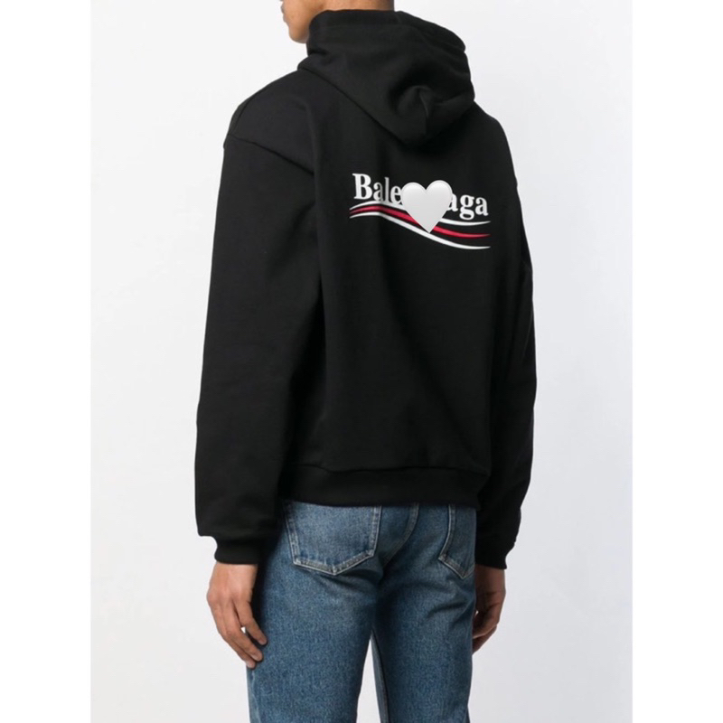 Áo Hoodie BALEN nỉ bông cao cấp full tag, áo nỉ Unisex dày dặn, dễ phối đồ