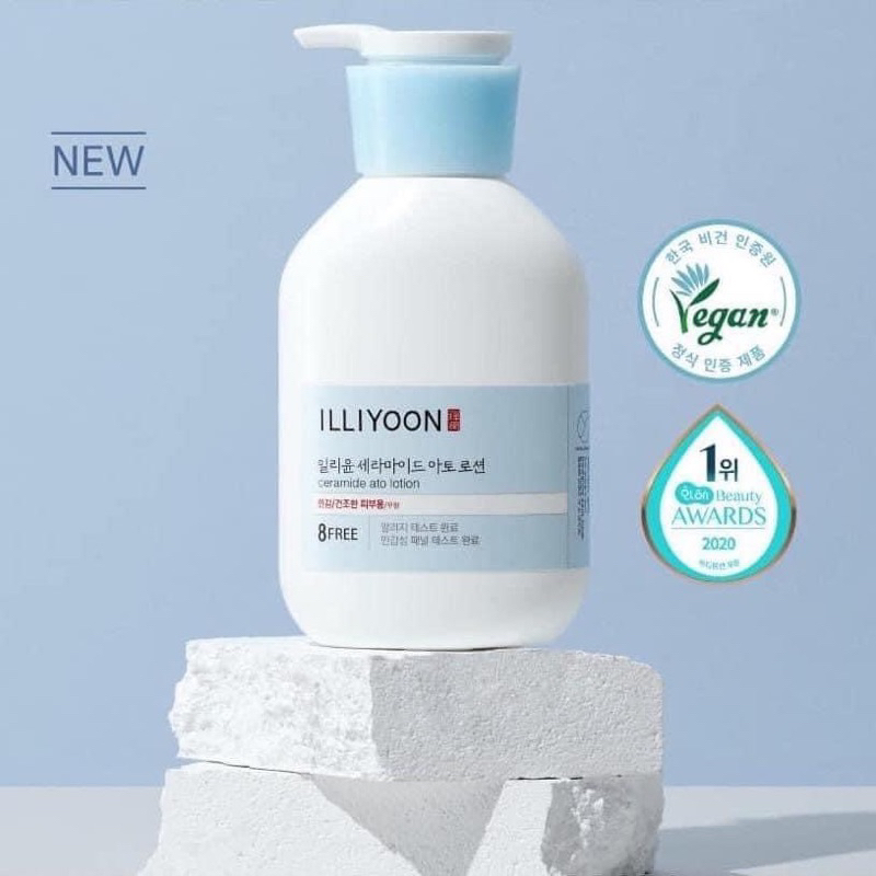 Lotion Dưỡng Ẩm ILLIYOON Ceramide Ato Lotion 334ml