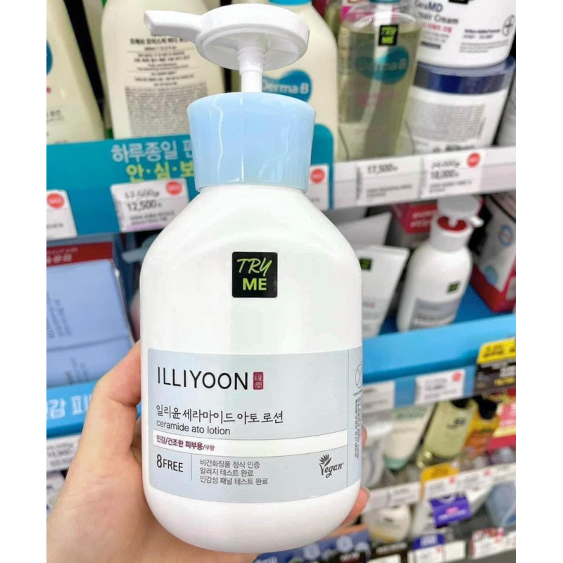 Lotion Dưỡng Ẩm ILLIYOON Ceramide Ato Lotion 334ml