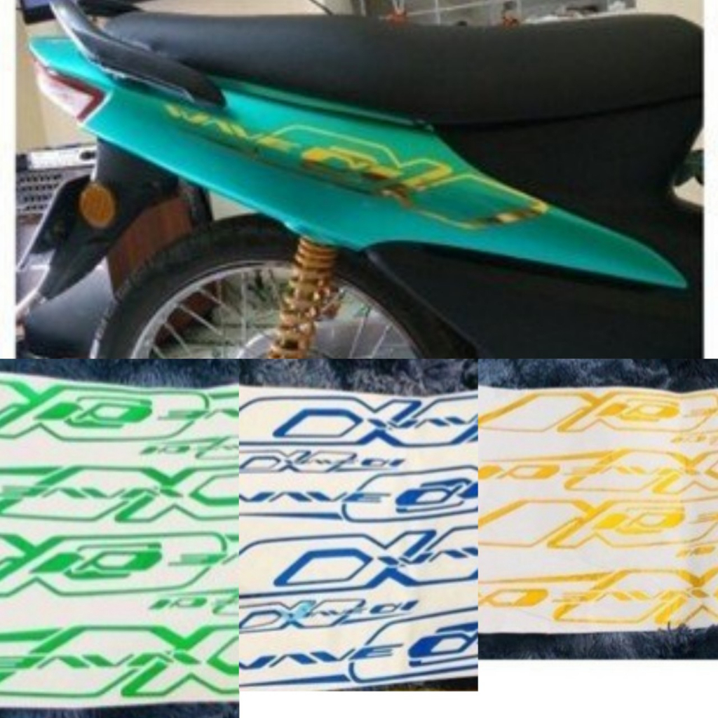 Tem Xe Dán Wave Tem Wave  Tem Cắt Crom Dán Các Dòng Xe Wave 50/100/110