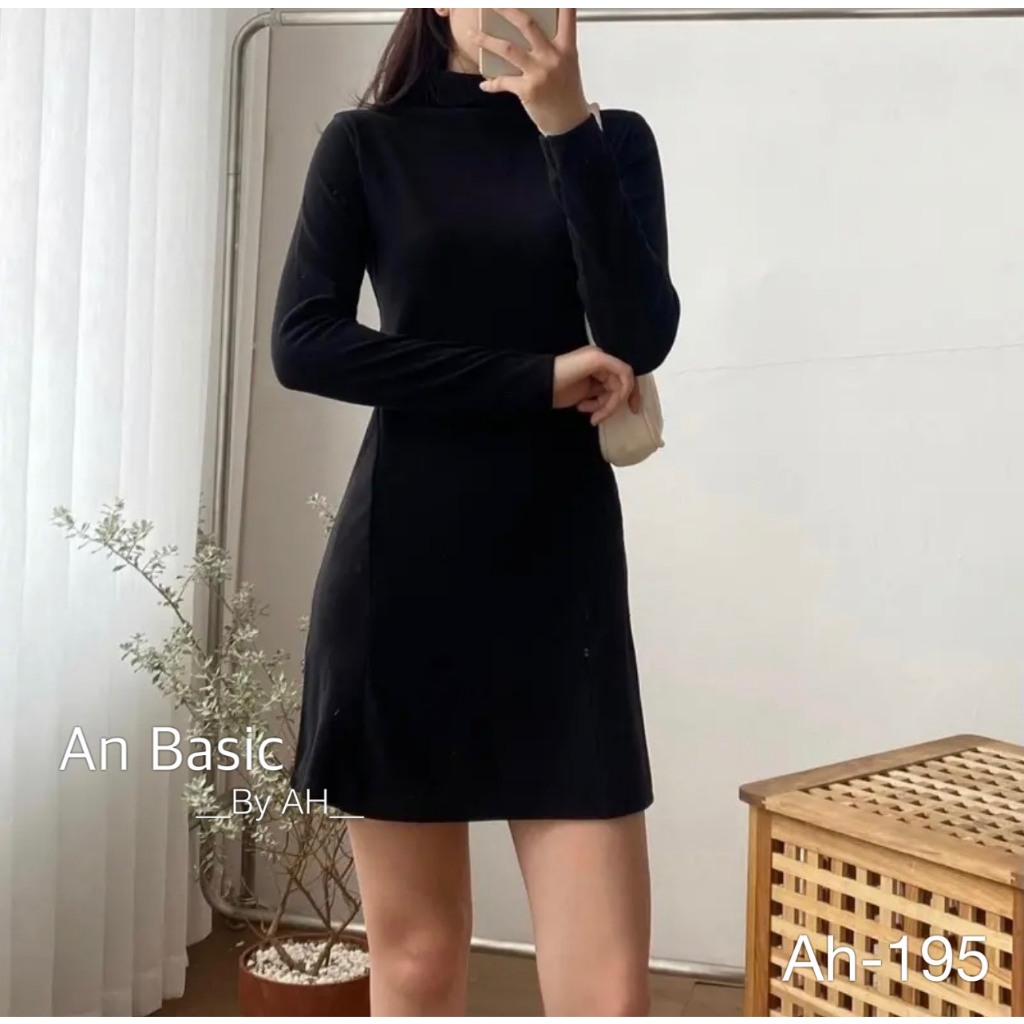 Váy body dáng chữ A chất nỉ nhung - 247store.vn - VaychuAlentam1011_P5K7